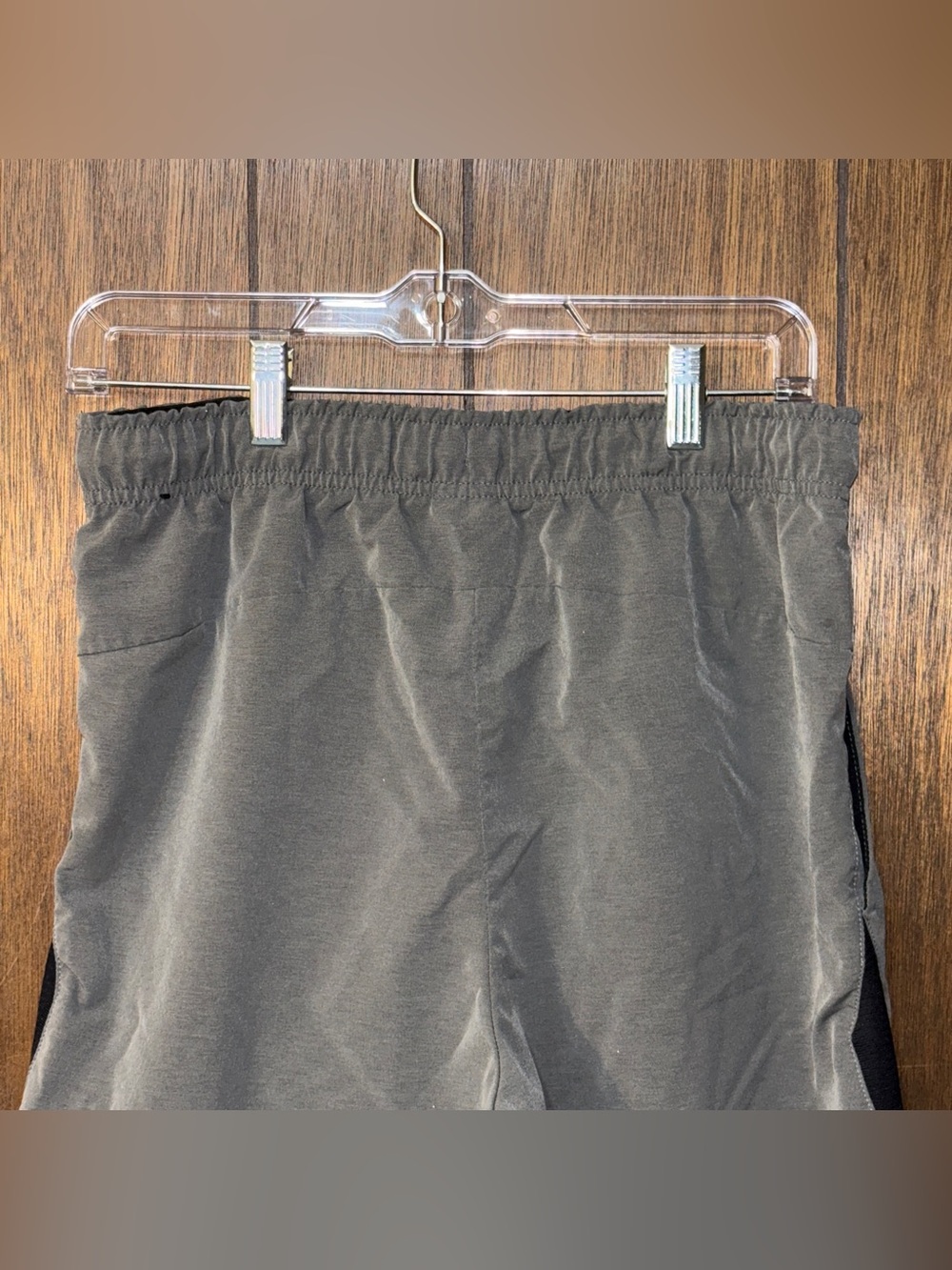 Nike Dri-FIT Athletic Shorts Mens Small Gray Black Training Gym - Picture 6 of 11